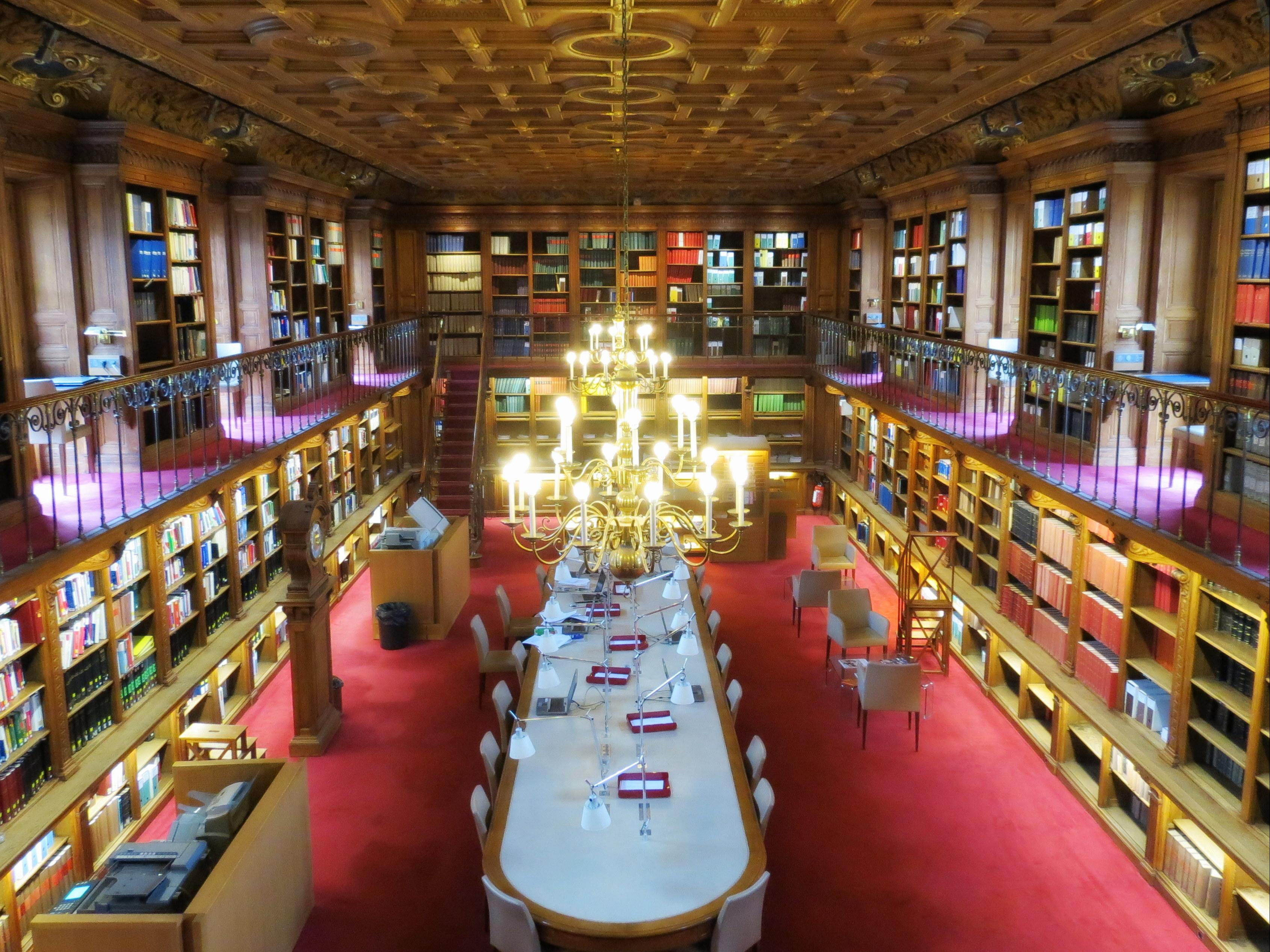 Vue générale de la bibliothèque Vue générale de la bibliothèque
