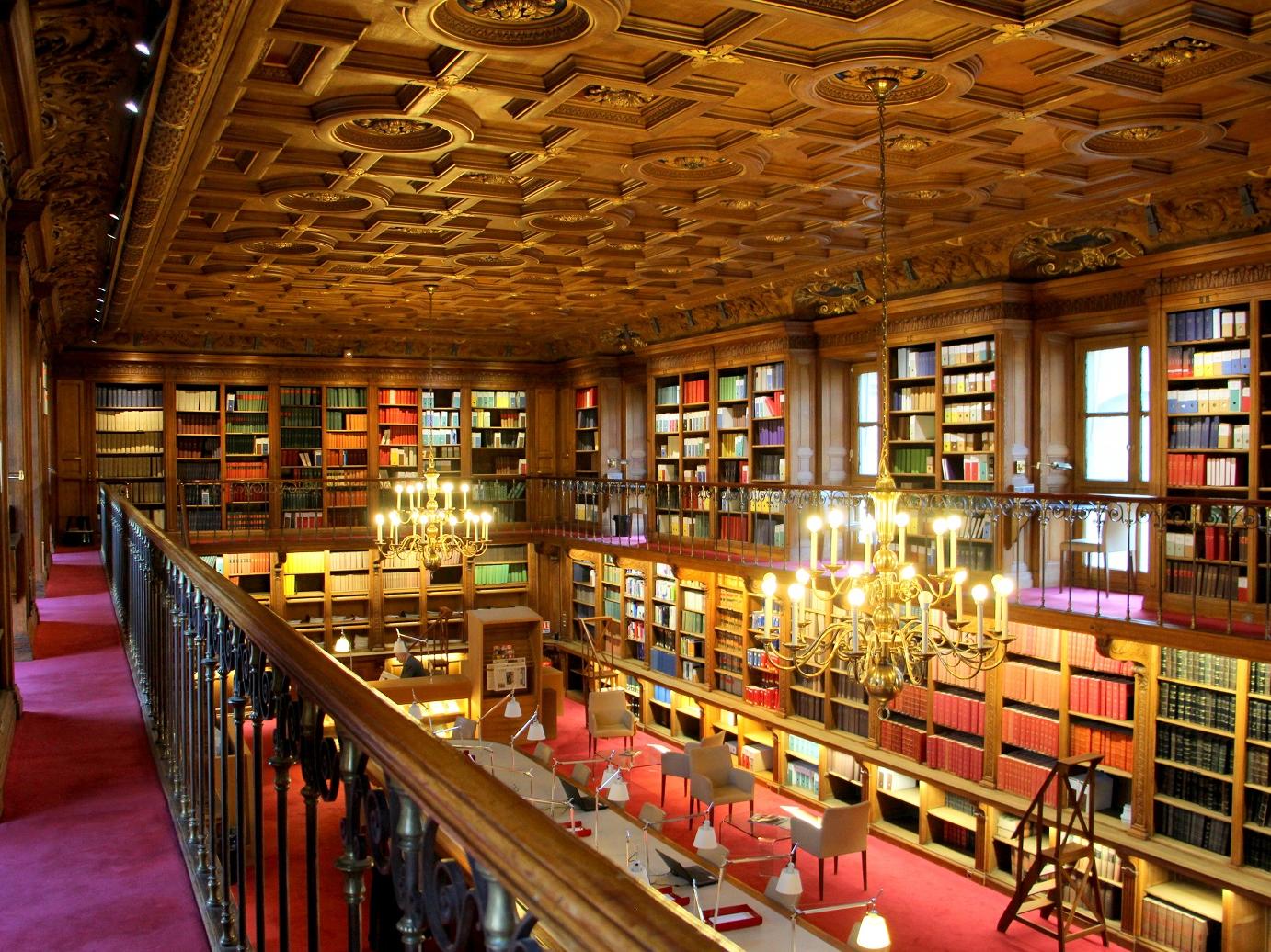 Vue générale de la bibliothèque Vue générale de la bibliothèque