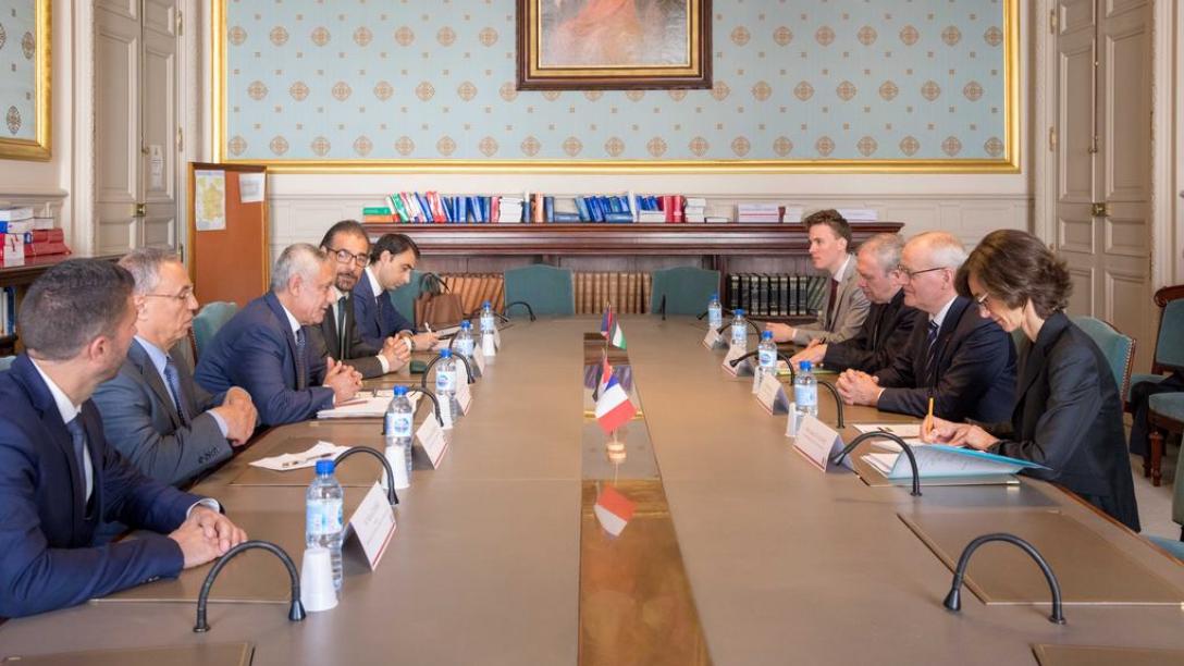 Echange avec le président de la Cour de cassation de Jordanie