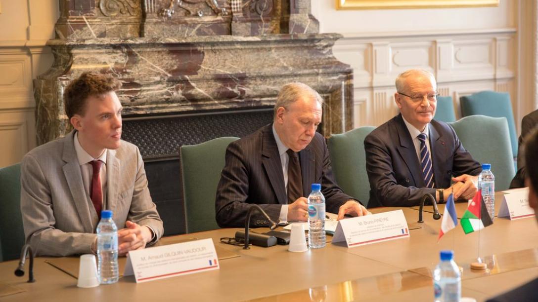 Echange avec le président de la Cour de cassation de Jordanie