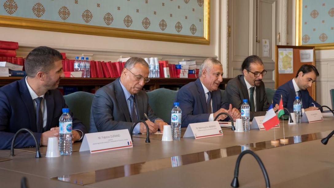 Echange avec le président de la Cour de cassation de Jordanie