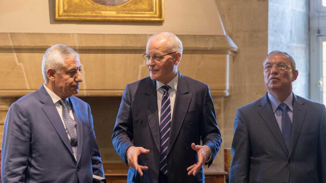 Echange avec le président de la Cour de cassation de Jordanie