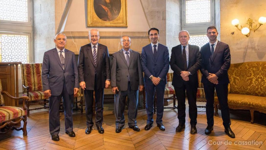 Echange avec le président de la Cour de cassation de Jordanie
